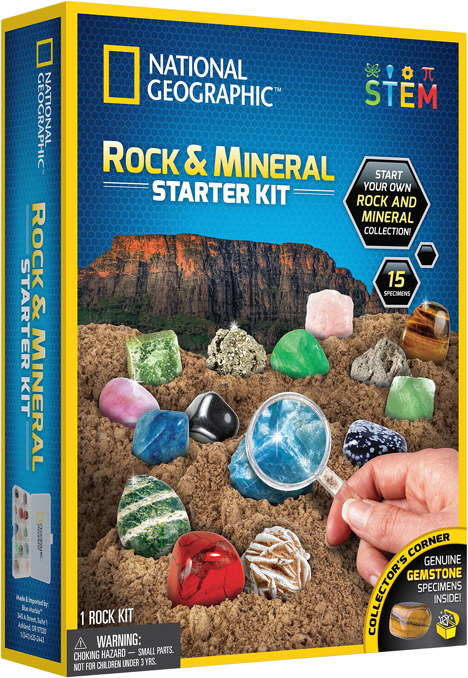 National Geographic Rock and Mineral Starter Kit, från National Geographic.