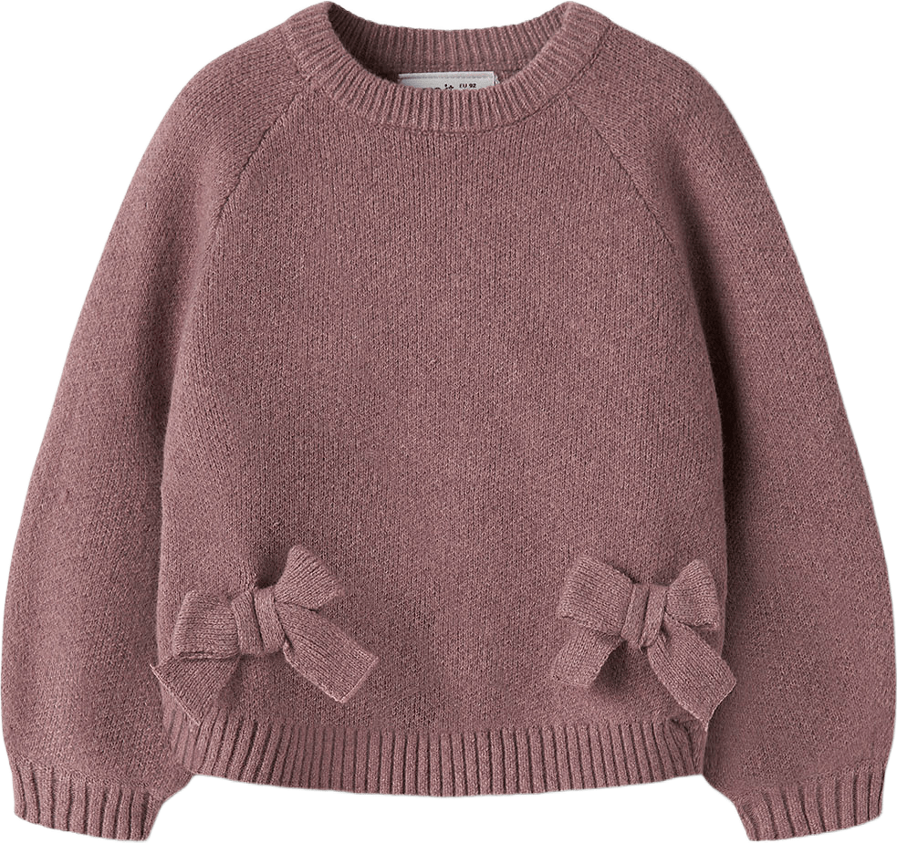 Doper Knit, från Name It, i färgen Wild Ginger.