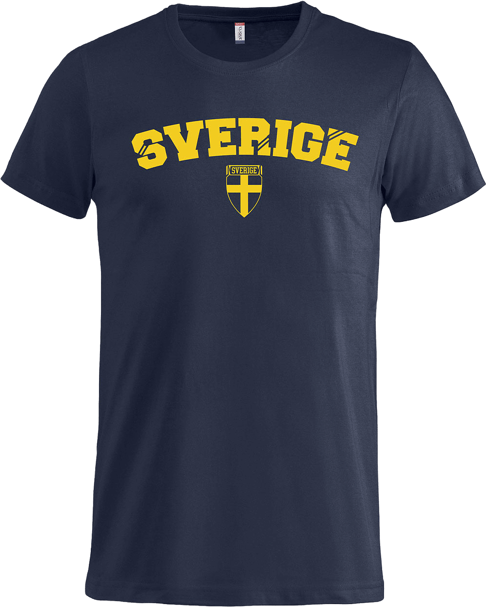 Sverige T-shirt, från Clique, i färgen Mörk Marin.