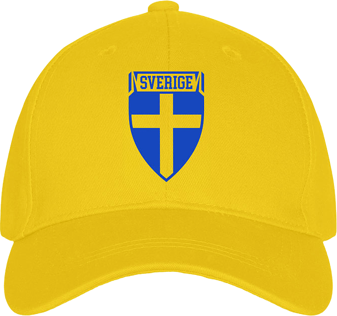 Sverige Classic Cap, från Clique, i färgen Citron.