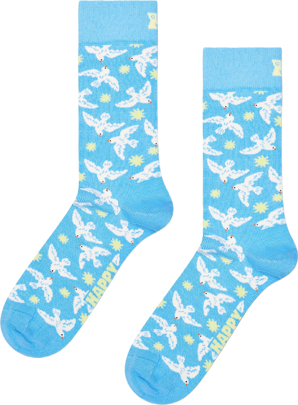 Dove Sock, från Happy Socks, i färgen Light Blue.