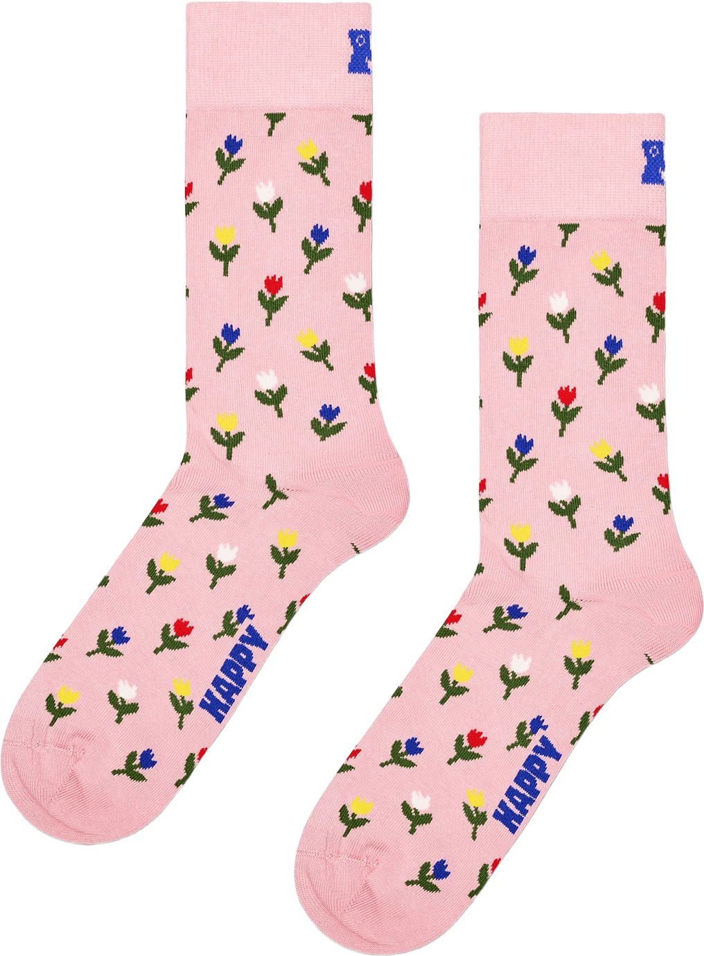 Mini Tulip Sock, från Happy Socks, i färgen Light Pink.
