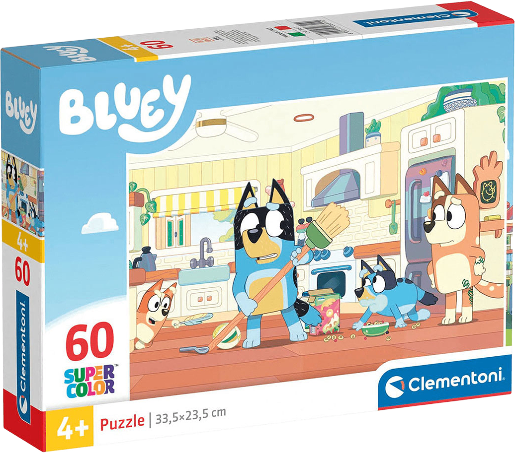 Bluey 60pcs pussel, från Bluey.