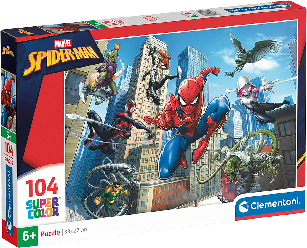 Spider-Man 11.5in Figure  Marvel Pussel 104 Pcs, från MARVEL.