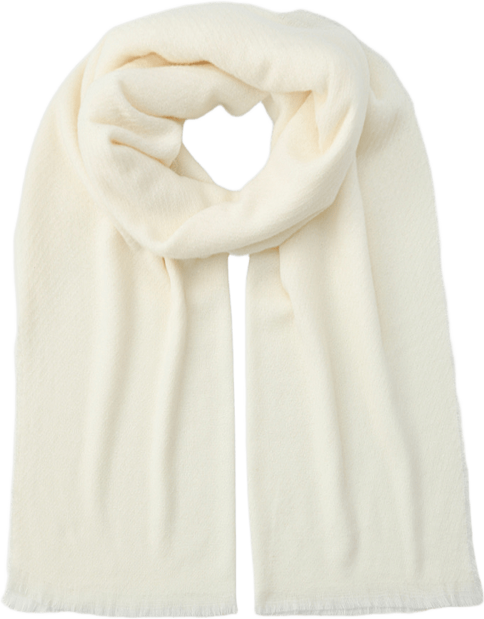 Halsduk VIOLA, från Å WOMAN, i färgen Cream White.