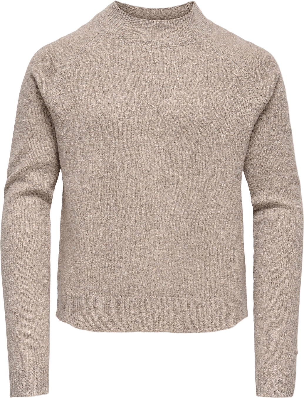 Rica Pullover Knit, från Only, i färgen Beige Melange.