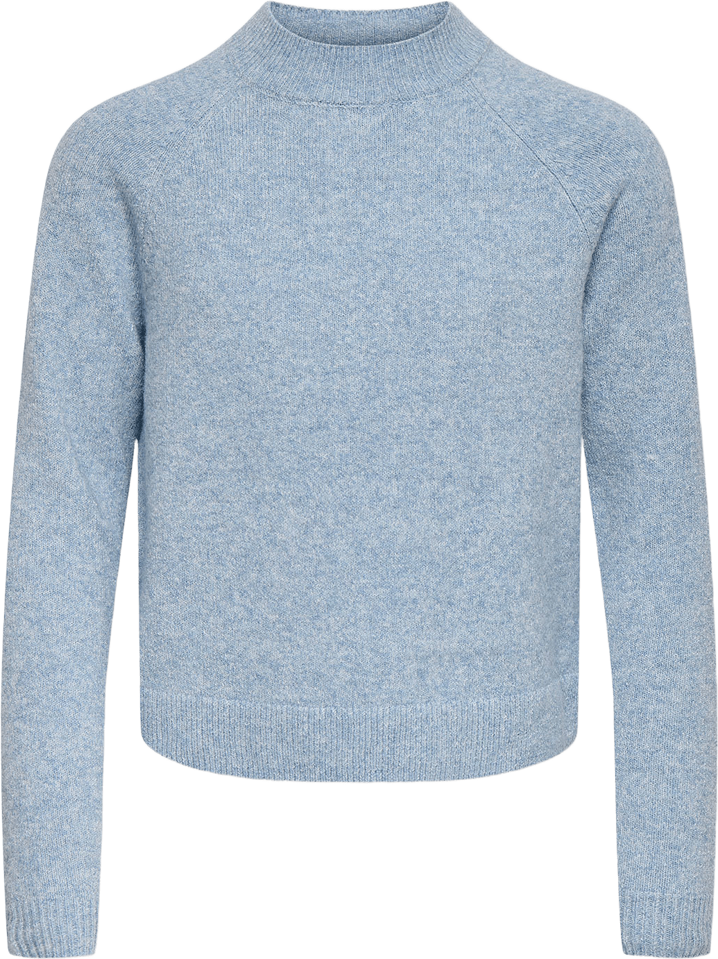 Rica Pullover Knit, från Only, i färgen Dusty Blue Melange.