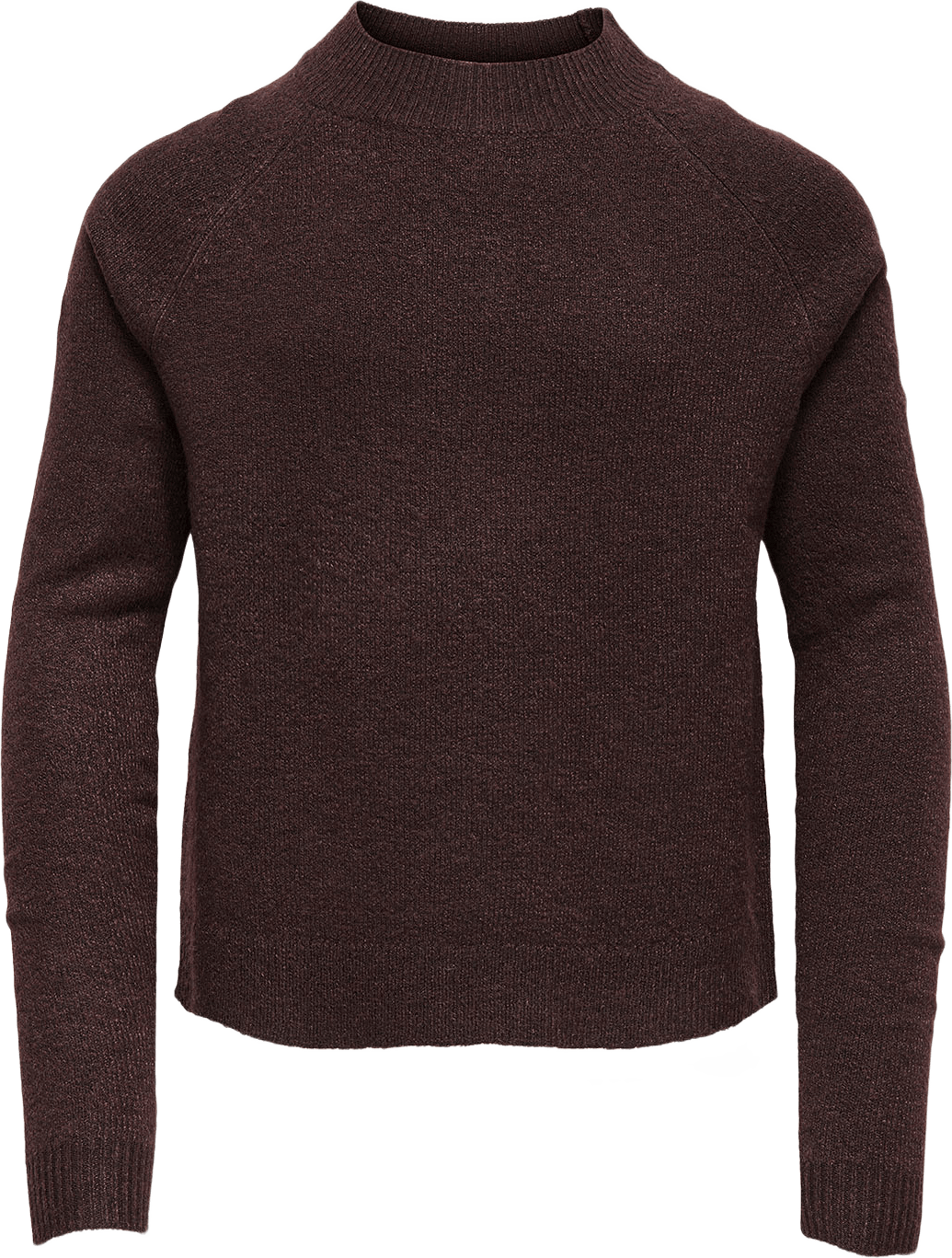 Rica Pullover Knit, från Only, i färgen Chocolate Torte Melange.
