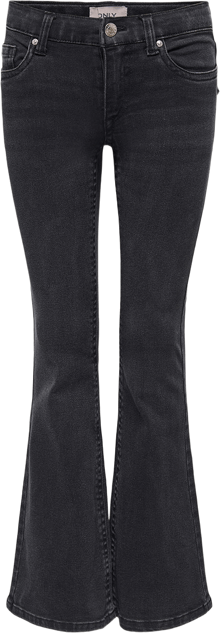 Jeans PHOEBE flare, från Only, i färgen Washed Black.