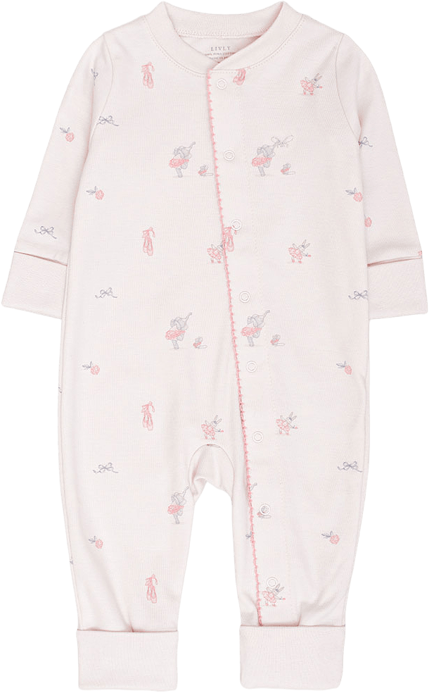 Ballerina Overall, från Livly, i färgen Pink.