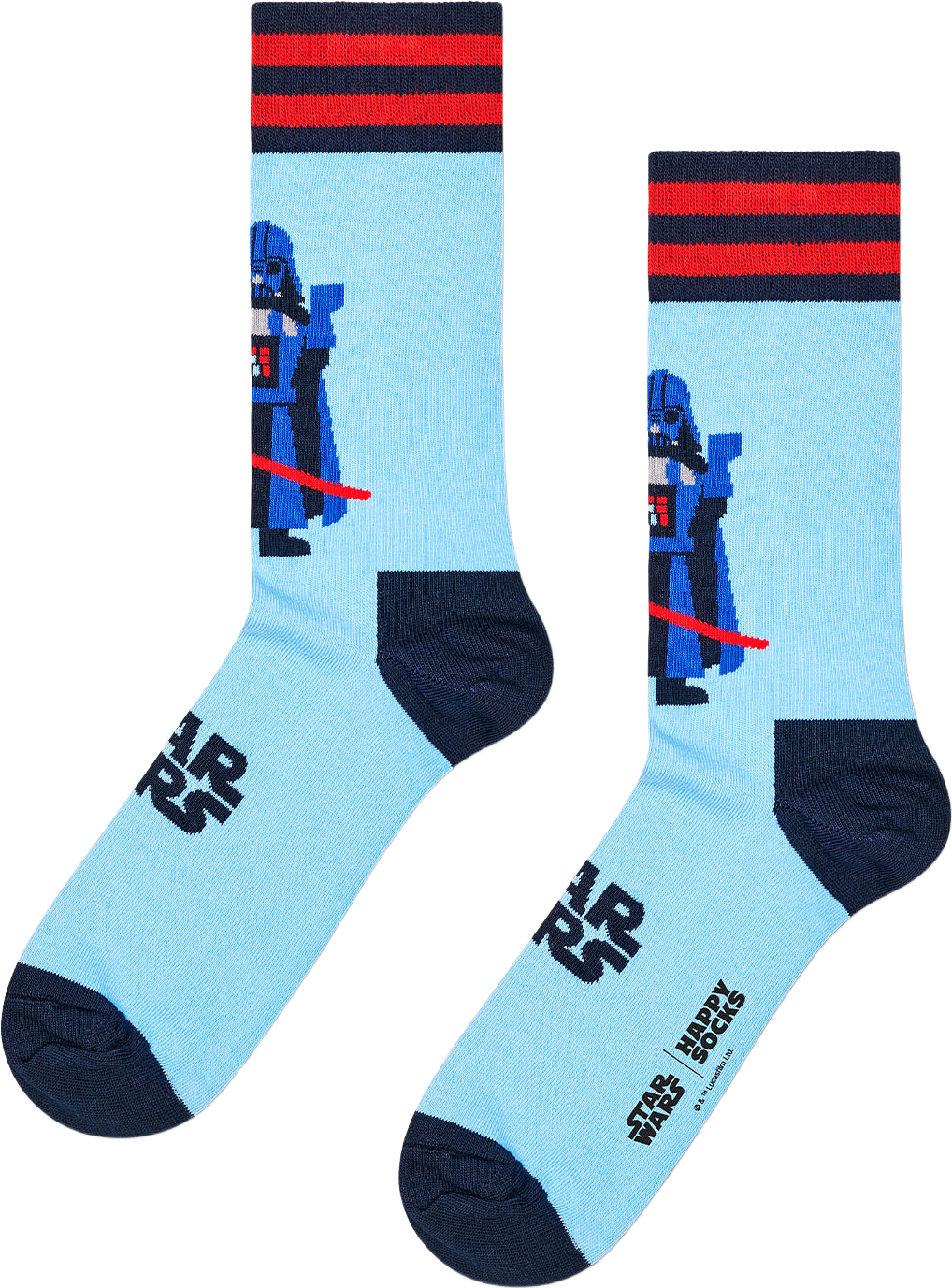 STAR WARS™ Lord Vader Sock, från Happy Socks, i färgen Light Blue.