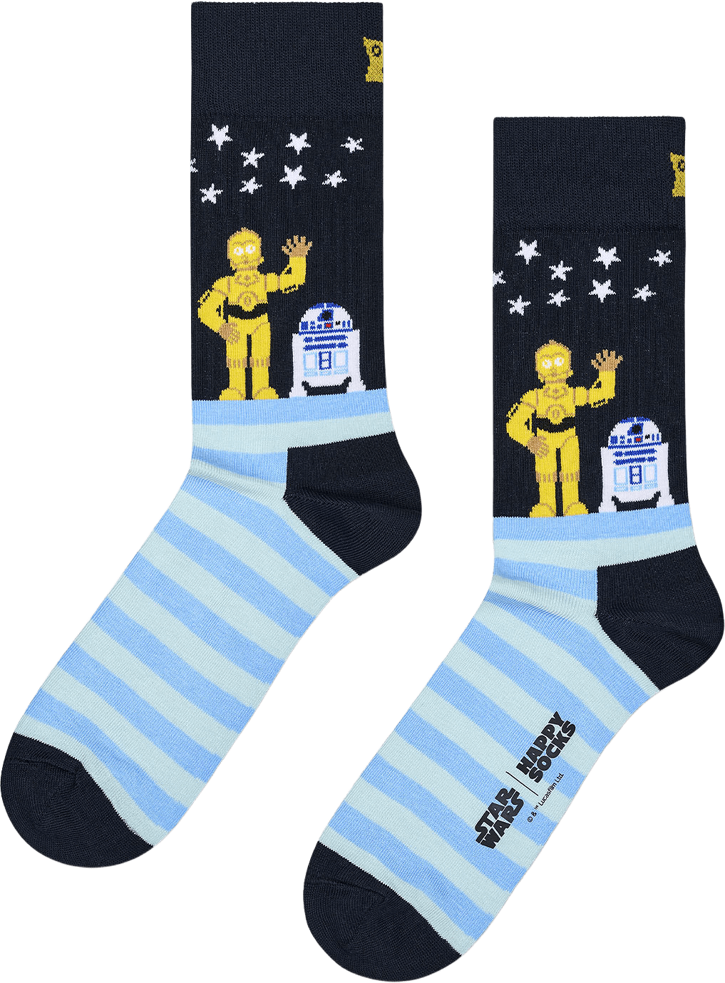 STAR WARS™ Droid Friends Sock, från Happy Socks, i färgen Navy.