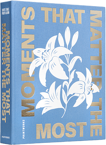 Photo Album - Moments that Matters the Most, Blue, från Printworks, i färgen Blue Multi.