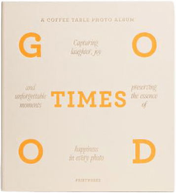 Photo Album - Good Times, Beige, från Printworks, i färgen Beige.