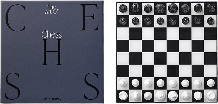 Classic - Art Of Chess, från Printworks, i färgen Black.