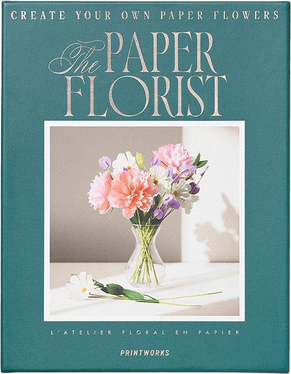 Paper Florist - Crepe Paper Flower Set, från Printworks, i färgen Multi.
