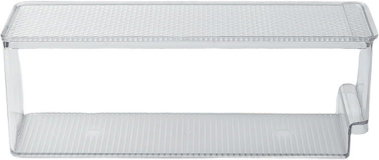 Kylskåpsförvaring med lock hög BISTRO 30x9,5 cm, från Åhléns Home, i färgen Clear.