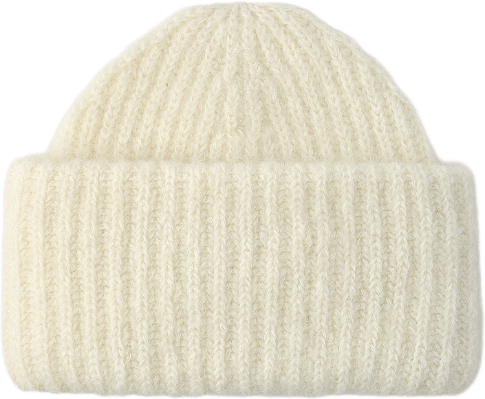 Mössa i mohairmix BILLIE, från Carin Wester, i färgen Cream White.