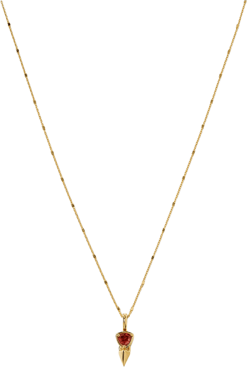 Mrs H Spike Necklace, från Syster P, i färgen Gold.