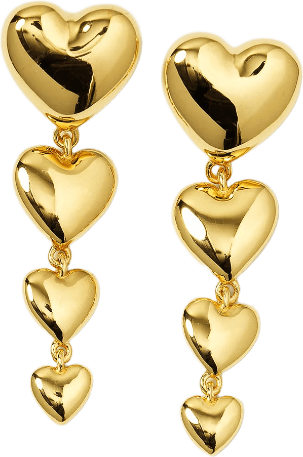 Darling Earrings, från Syster P, i färgen Gold.