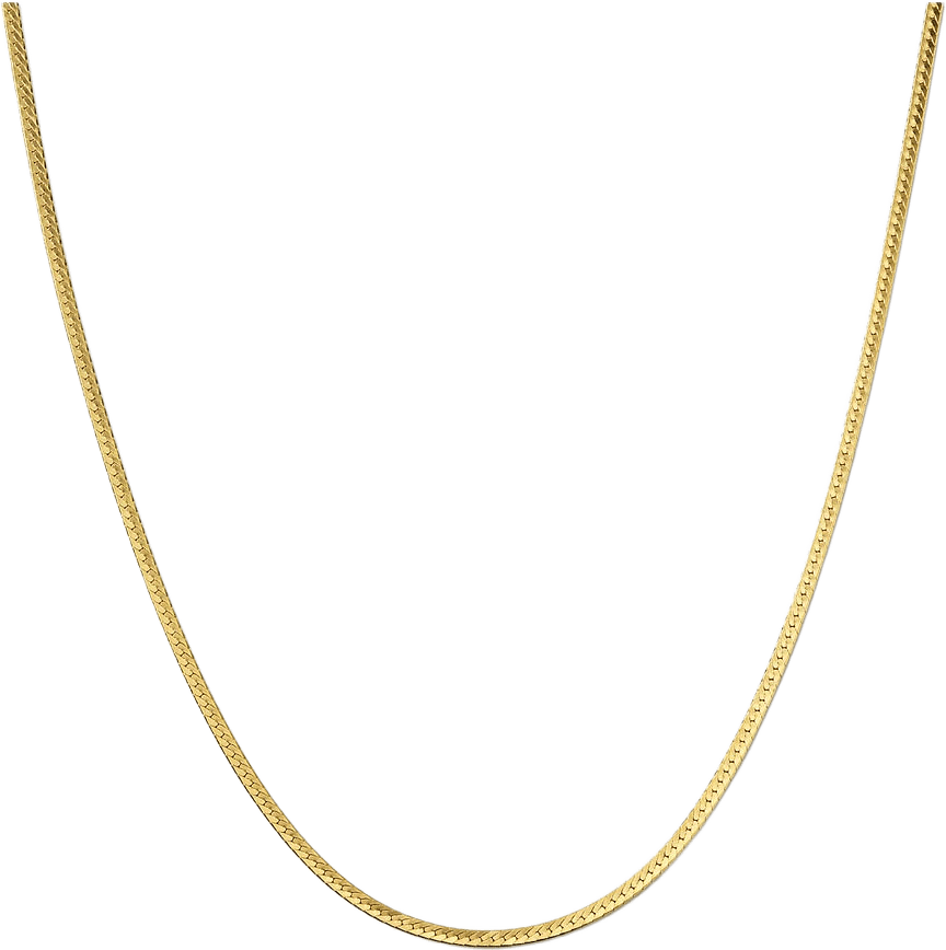 Herringbone Necklace, från Syster P, i färgen Gold.