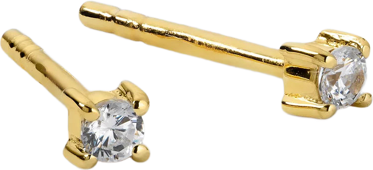 Celestia Mini Studs, från Syster P, i färgen Gold.