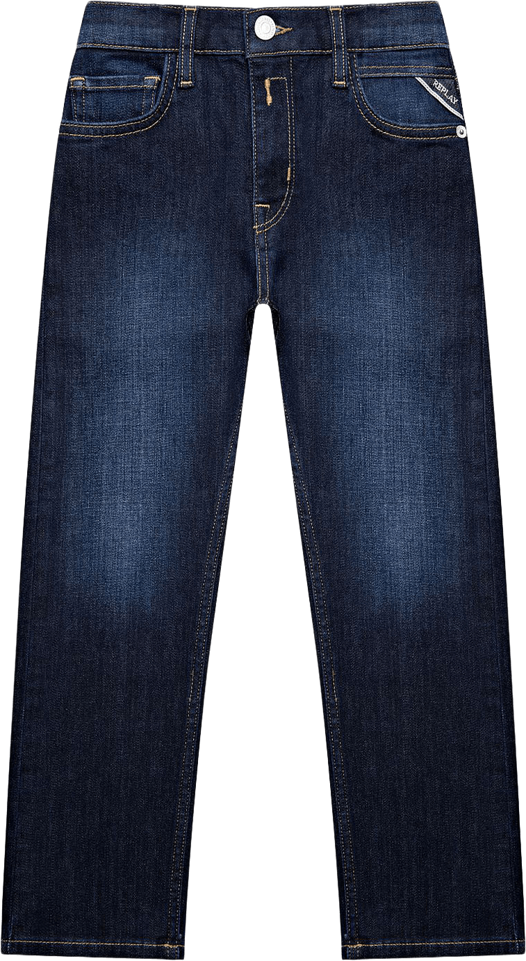 Wallys Super Slim Fit Jeans, från Replay, i färgen Dark Blue.