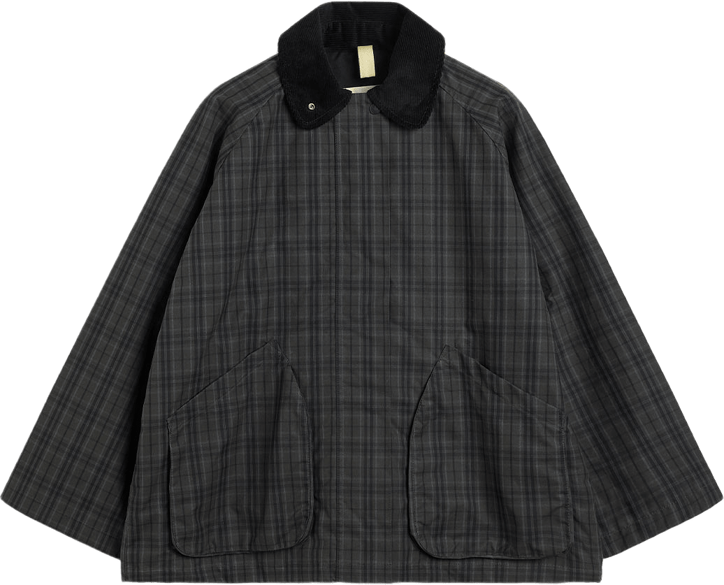 Davonna Jacka, från Brixtol Textiles, i färgen Black Check.