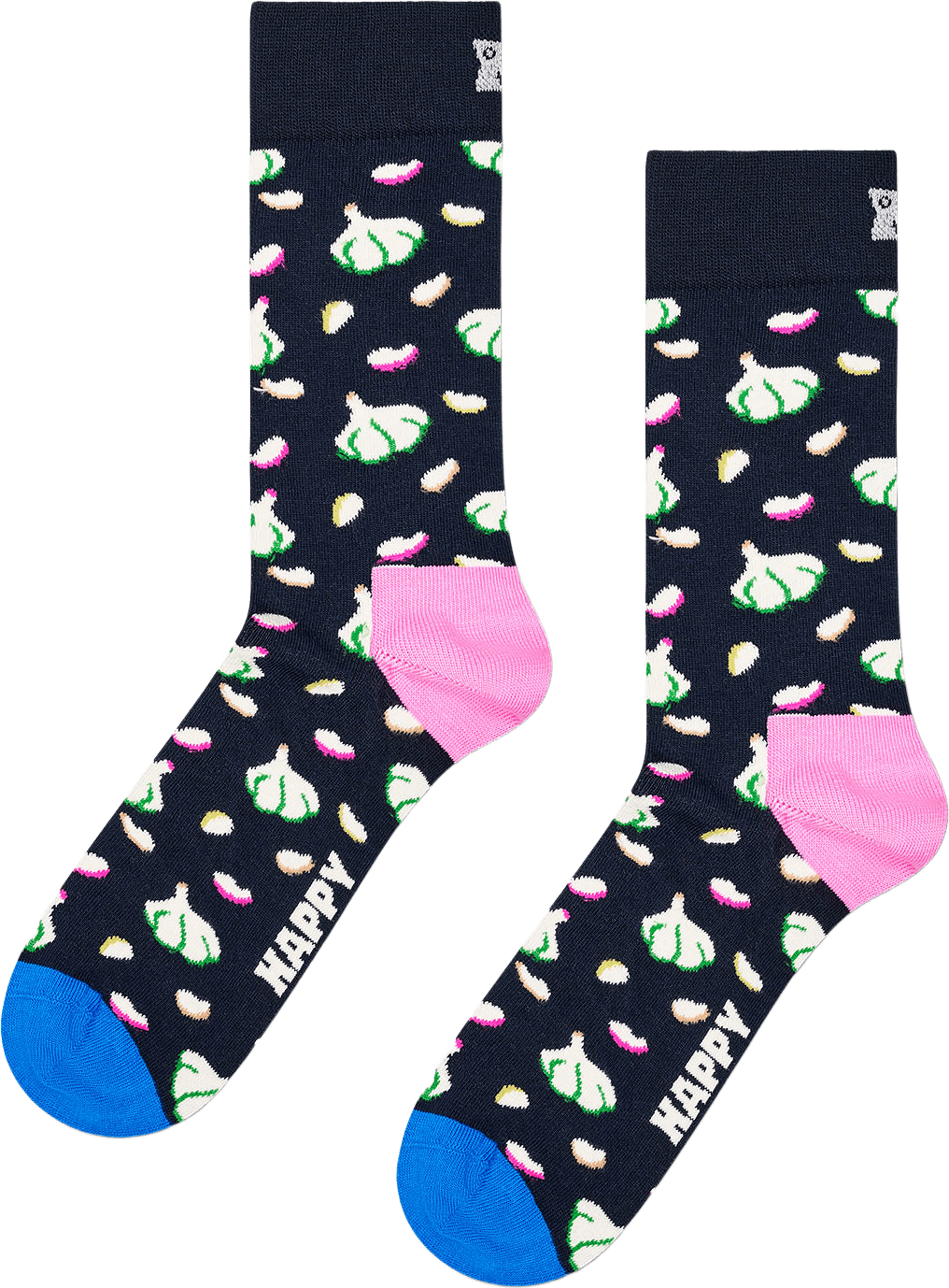 Garlic Sock, från Happy Socks, i färgen Navy.