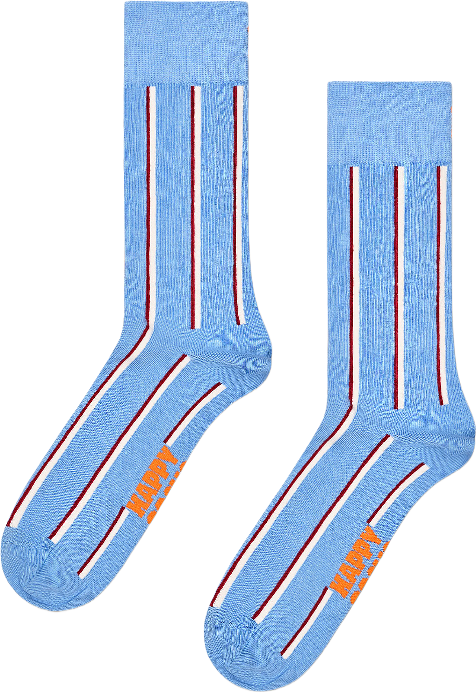 Vertical Stripe Sock, från Happy Socks, i färgen Light Blue.