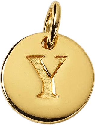Beloved Mini Letter, från Syster P, i färgen Y - Gold.