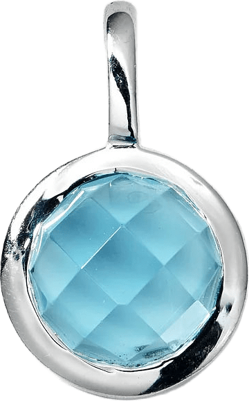 Beloved Birthstone, från Syster P, i färgen September - Blue Topaz Silver.