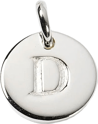 Beloved Mini Letter, från Syster P, i färgen D - Silver.