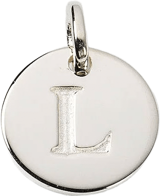 Beloved Mini Letter, från Syster P, i färgen L - Silver.