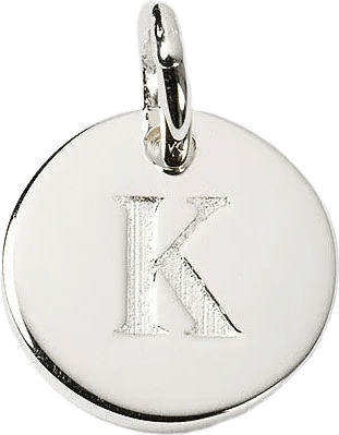 Beloved Mini Letter, från Syster P, i färgen K - Silver.