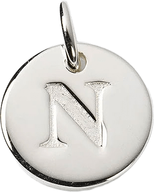Beloved Mini Letter, från Syster P, i färgen N - Silver.