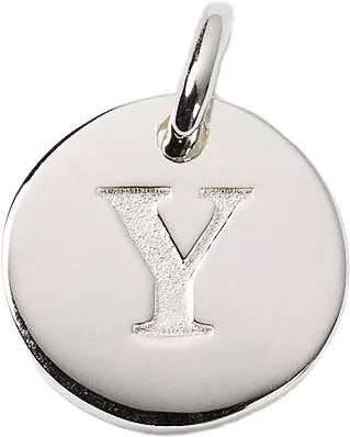 Beloved Mini Letter, från Syster P, i färgen Y - Silver.