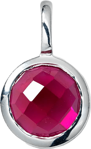 Beloved Birthstone, från Syster P, i färgen July - Ruby Silver.