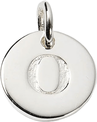 Beloved Mini Letter, från Syster P, i färgen O - Silver.