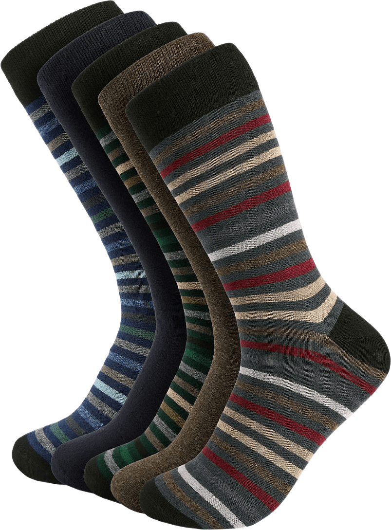 5 pack bamboo sock, från Lindbergh, i färgen Mixed.