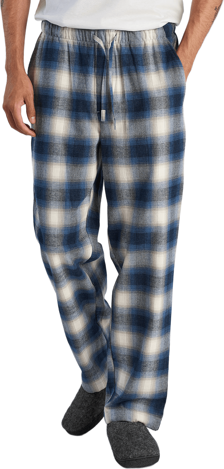 Soft cotton Pyjamasbyxor, från Lindbergh, i färgen Denim Blue.