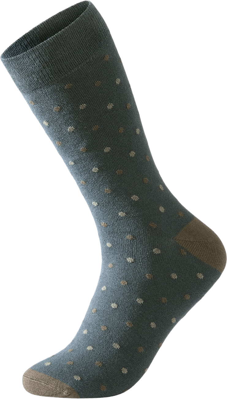 Dot bamboo stock, från Lindbergh, i färgen Granite Green.