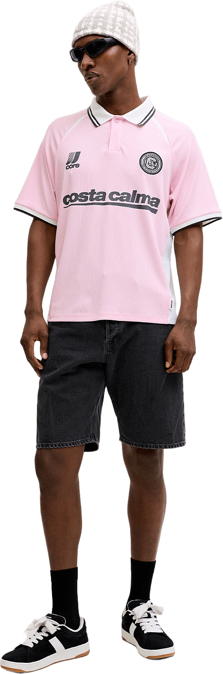Alex Baggy Fit Shorts, från Jack & Jones, i färgen Black Denim Sbd 499.