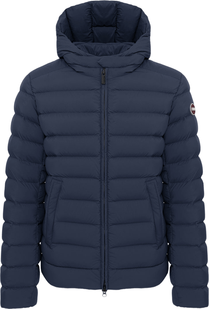 Quilted Down Jacket Hood, från Colmar, i färgen 68 -navy Blue.