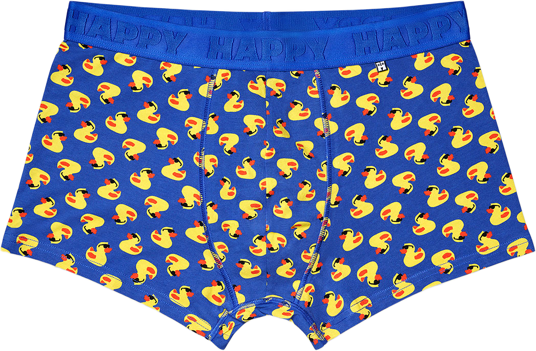 1-Pack Rubber Duck Short Boxer, från Happy Socks, i färgen Blue.