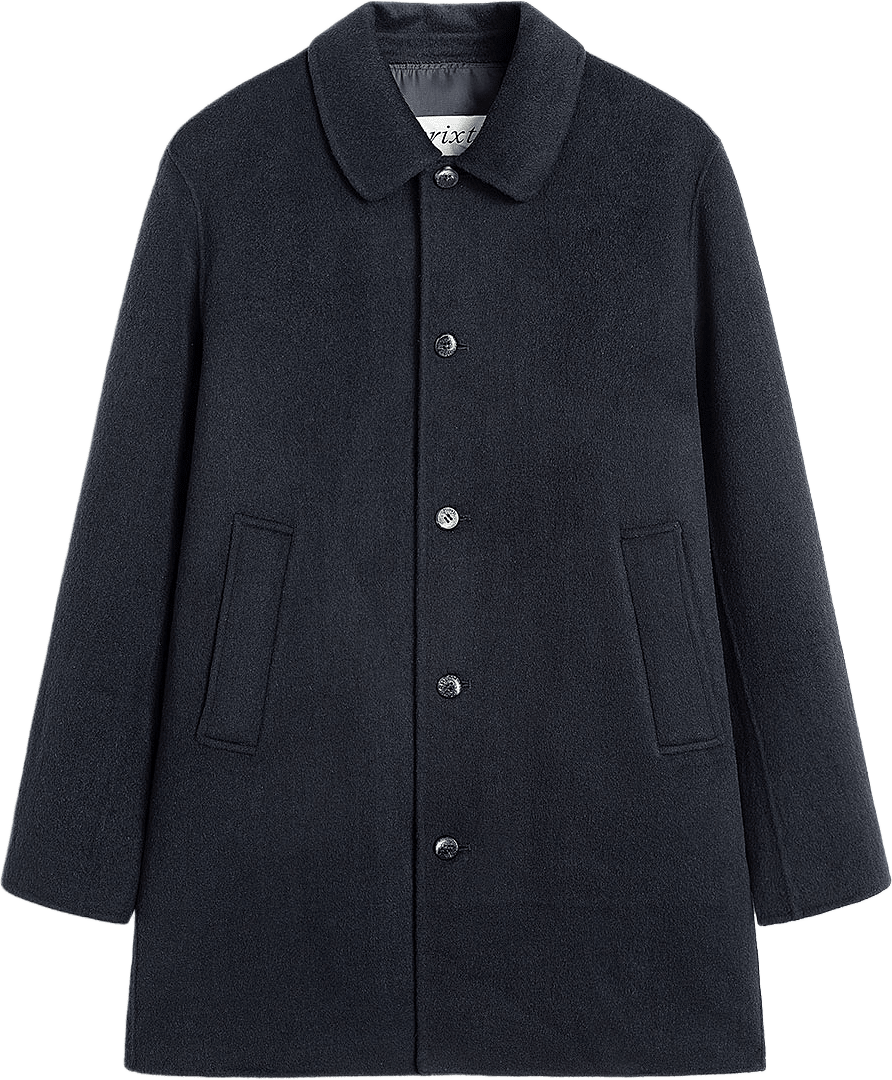 T-Coat Wool, från Brixtol Textiles, i färgen Midnight Blue.