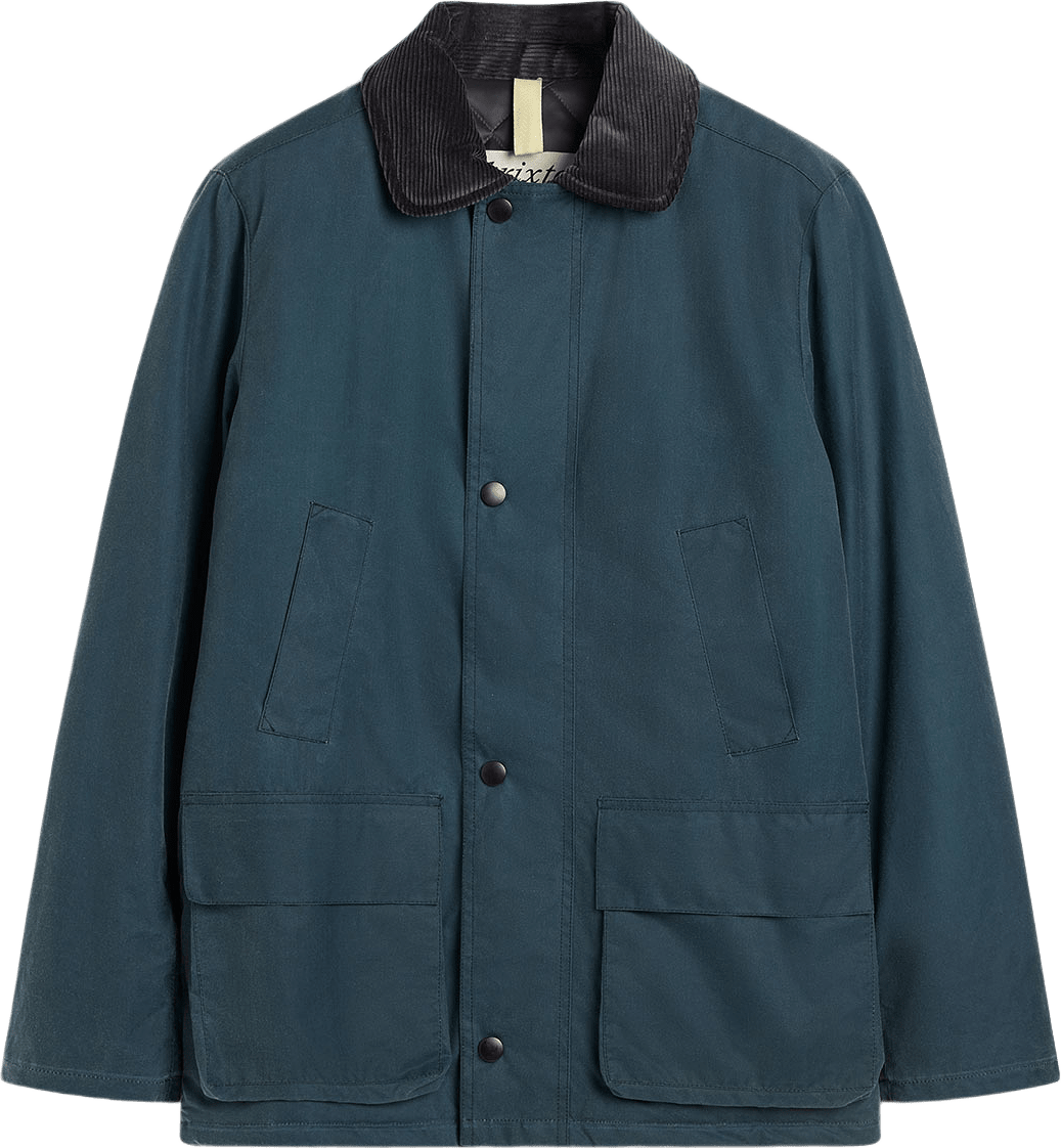 Curtis Jacka, från Brixtol Textiles, i färgen Blue Grey.