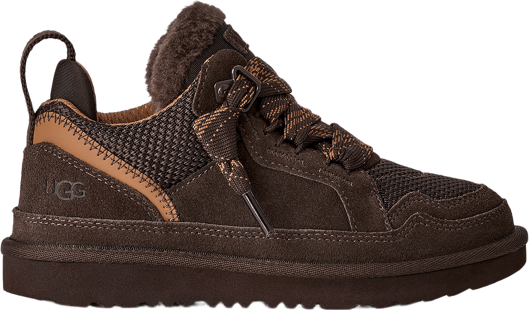 Kids Lowmel Sneaker, från Ugg, i färgen Dusted Cocoa.