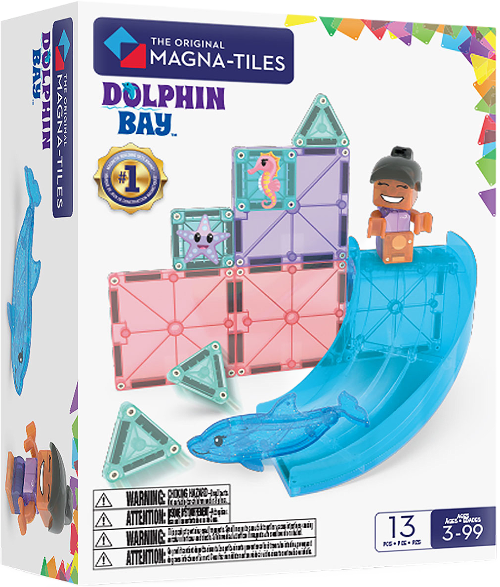 MAGNA-TILES Delfinbukten 13 Delar, från Magna-Tiles, i färgen Multicolor.