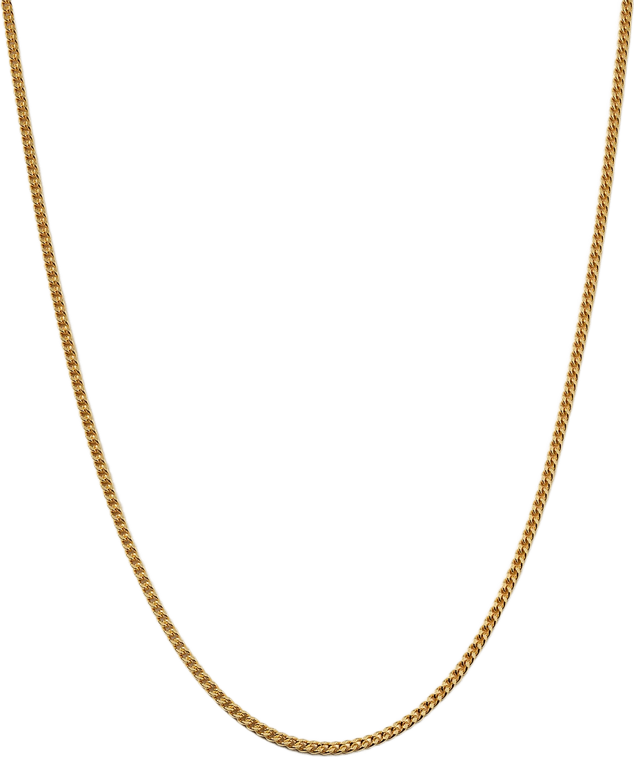 Beloved Short Curb Chain Necklace, från Syster P, i färgen Gold.